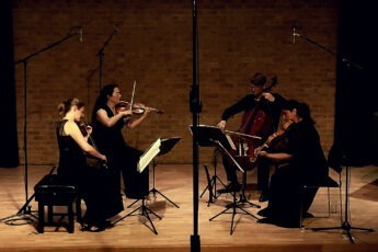 Villiers Quartet playing Life Piles Up by Joel Baldwin