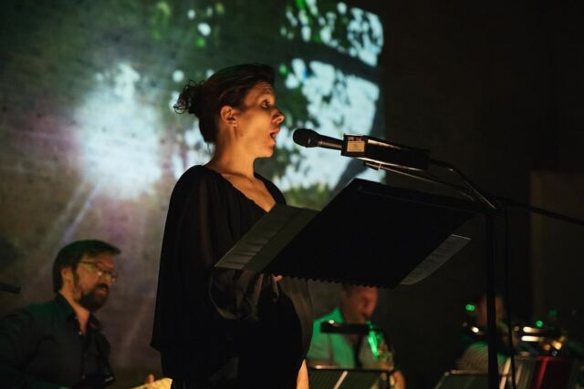Grim’s Ditch performed by Ensemble Klang and Michaela Reiner (mezzo) at the JdP Music Building, Oxford