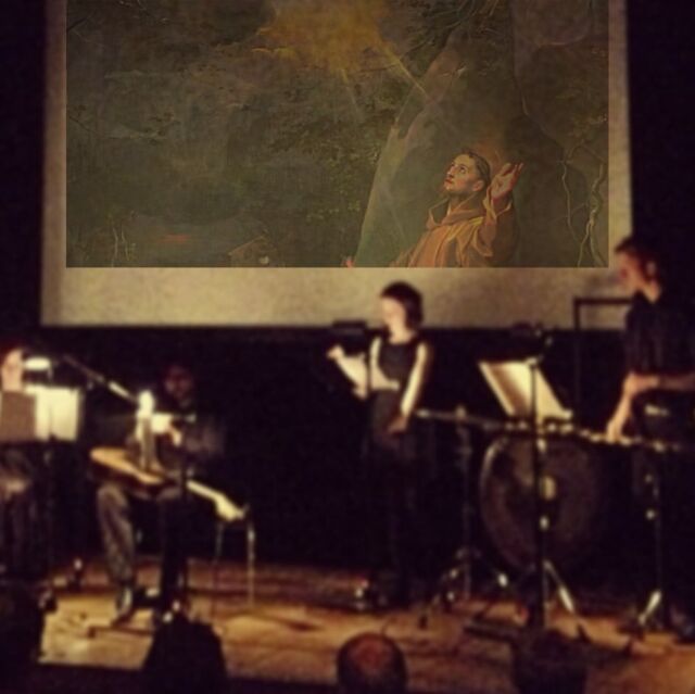 Bow and Baleno performed at The National Gallery as part of their Barocci: Brilliance & Grace exhibition